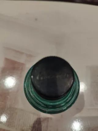 Tintero de vidrio antiguo Colinòn