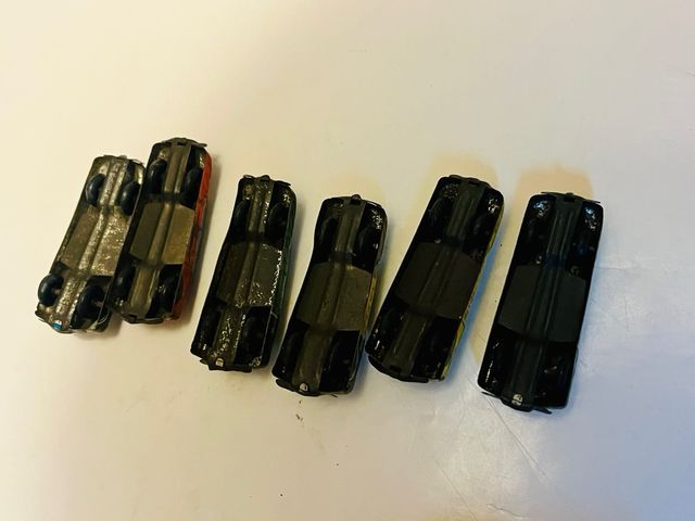 Lote 6 mini COCHES DE HOJALATA antiguos