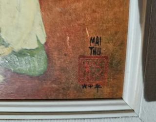 MAI THU REPRODUCCION CUADRO LA CLASE