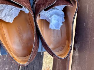 Zapatos SILBON ante marrón talla 44