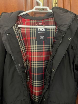 Cazadora Helly Hansen Hombre Negra