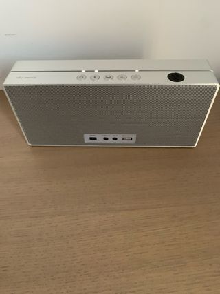 Altavoz Loewe Speaker 2 Go Bluetooth Plata/Blanco
