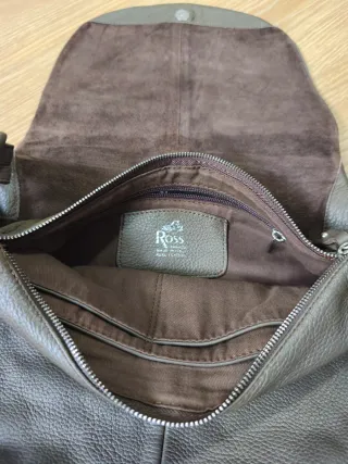 Bolso cuero Bruno Rossi