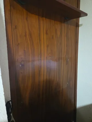 Panel Fondo Muebles Madera Oscura