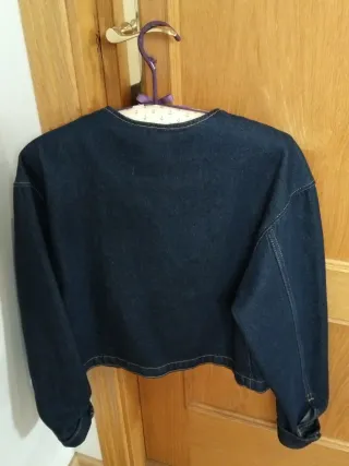 Cazadora vaquera MNG azul