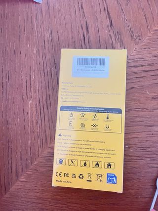 Batería externa 20000 mAh 22,5 W Power Bank Baterí