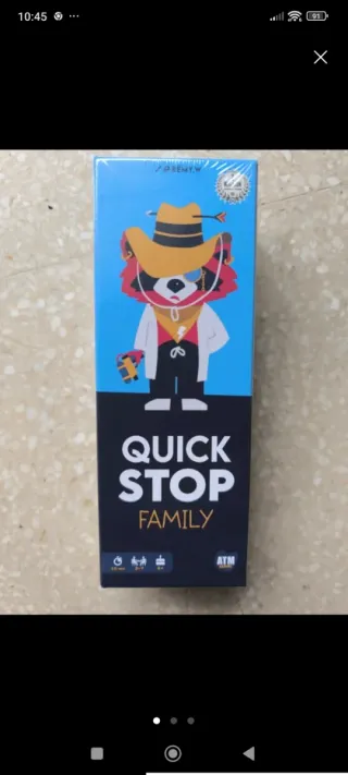 Juego de mesa Quick Stop Family