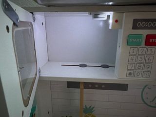 Cocina de juguete de madera