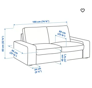 Sofá Kivik Ikea