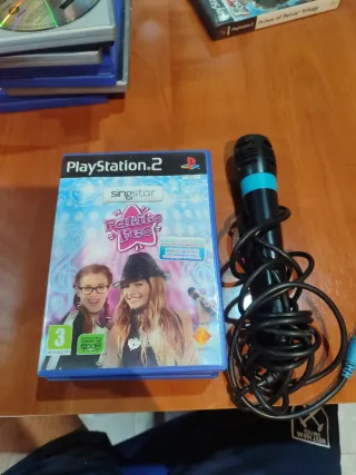 Singstar Patito Feo PS2 + Micrófono
