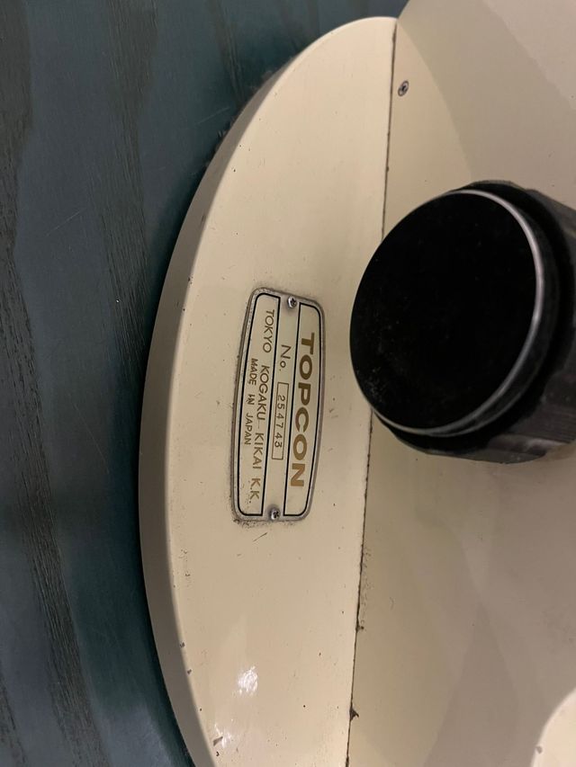 Frontofocómetro Topcon - Lensómetro Años 50/60