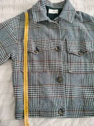 Chaqueta Mango cuadros