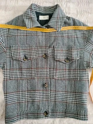 Chaqueta Mango cuadros