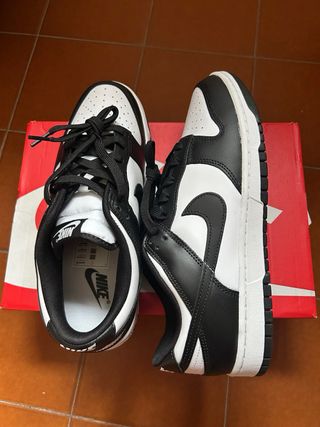 Nike Dunk Low Panda Bianche Nere. nuove