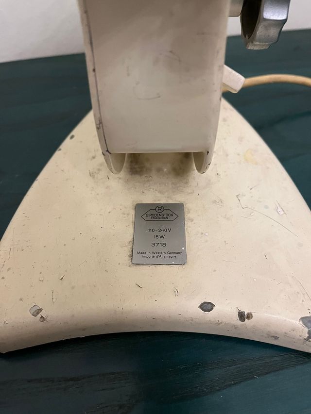 Frontofocómetro Rodenstock - Lensómetro Años 60