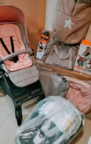 Cochecito Jane Trío con accesorios