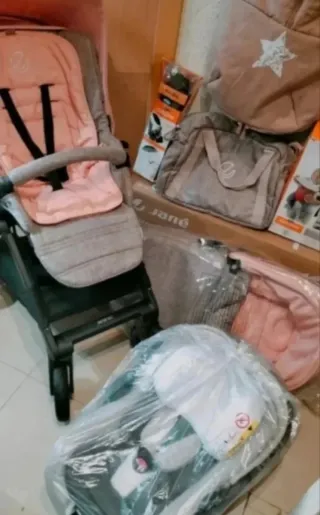Cochecito Jane Trío con accesorios