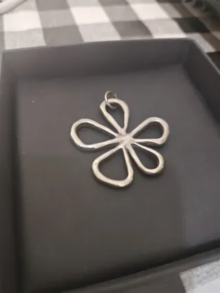 Colgante Flor Plata 925