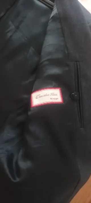 Abrigo Emidio Tucci Gris Caballero