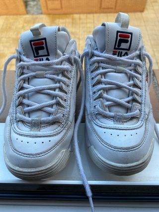 Deportivas Fila Talla 35 Blancas