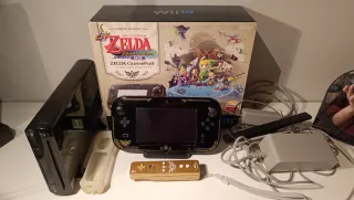 Consola Wii U Edición Especial Zelda + Juegos