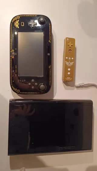 Consola Wii U Edición Especial Zelda + Juegos