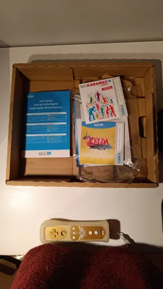 Consola Wii U Edición Especial Zelda + Juegos