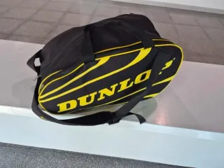 Paletero Dunlop Negro y Amarillo