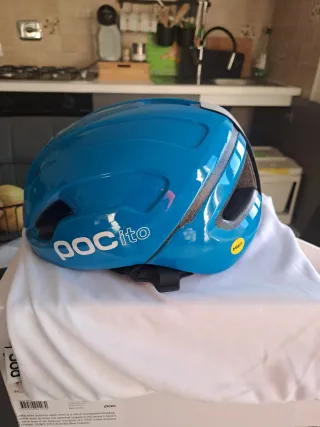 Casco POCito bambino S blu MIPS nuovo