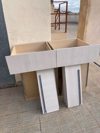 Cama juvenil con cajones