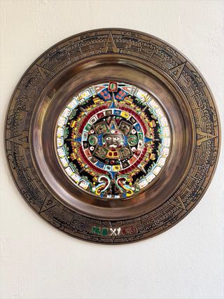 Calendario Azteca Bronce Esmalte