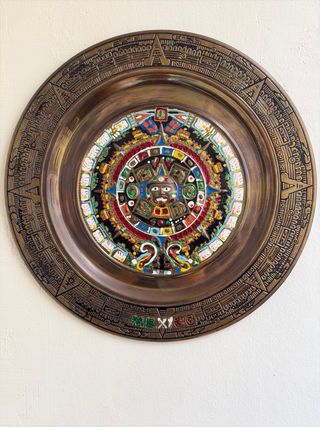 Calendario Azteca Bronce Esmalte