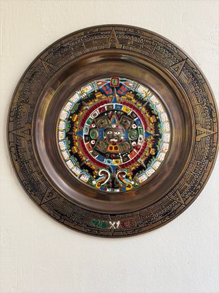 Calendario Azteca Bronce Esmalte