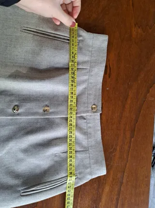 Gonna tubino lana vintage Made in Italy