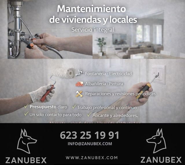 Mantenimiento de viviendas y locales | Servicio