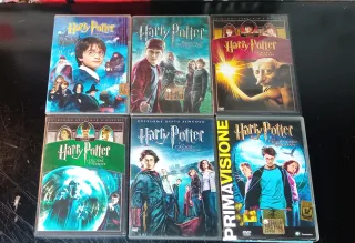 Lotto 6 DVD Harry Potter Edizione Italiana