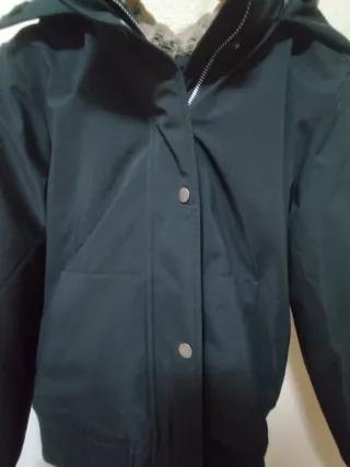 Chaqueta Hollister Negra Talla M