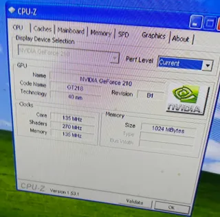 Gráfica ASUS Geforce 210 PCI SL 1G