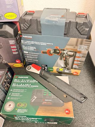 Lote Parkside 6 herramientas 20V