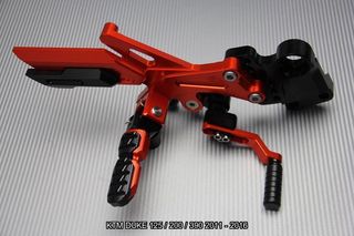 Estriberas retrasadas DUKE 125 200 390 2011 2016