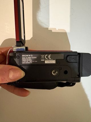 Videocamera Sony Handycam HDR-CX200 Rossa