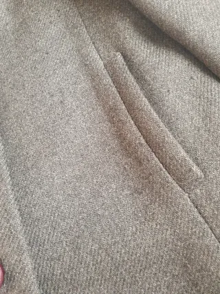 Cappotto donna vintage grigio