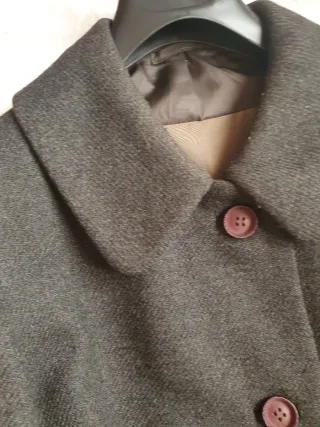 Cappotto donna vintage grigio