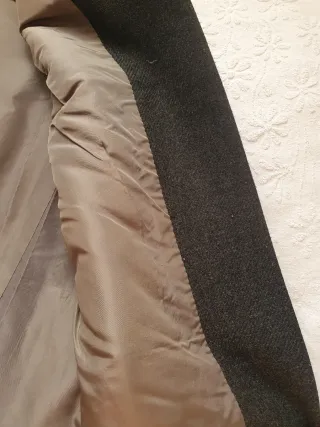 Cappotto donna vintage grigio