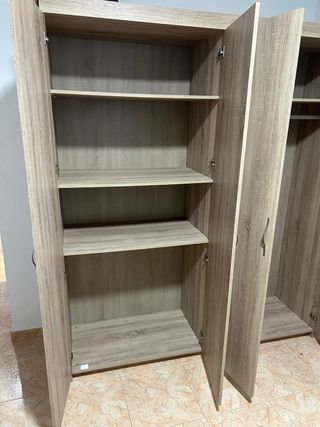 Armario 4 puertas madera