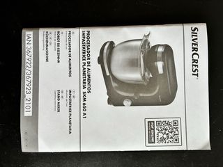 Amasadora SilverCrest 650W Lidl