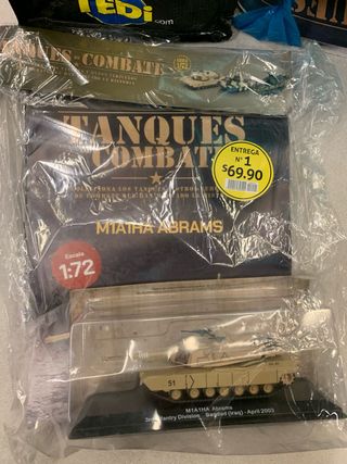 Maqueta Tanque M1A1HA Abrams Escala 1:72