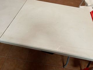 Mesas plegables hostelería plástico