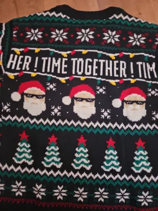 Jersey Navidad Her! Time Together! Tim