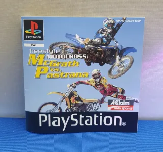 JUEGO PS1 PSX FREESTYLE MOTOCROSS MCGRATH PASTRANA